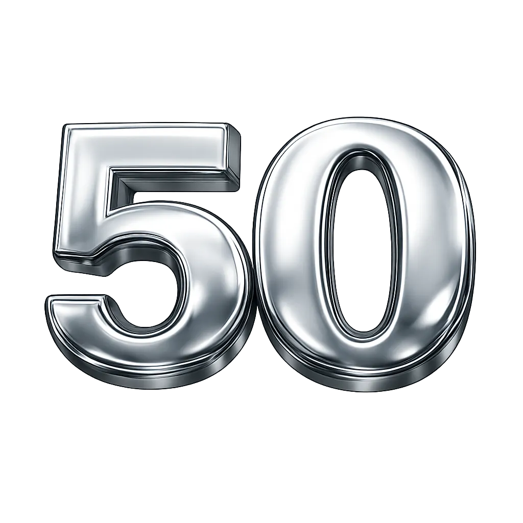 fifty